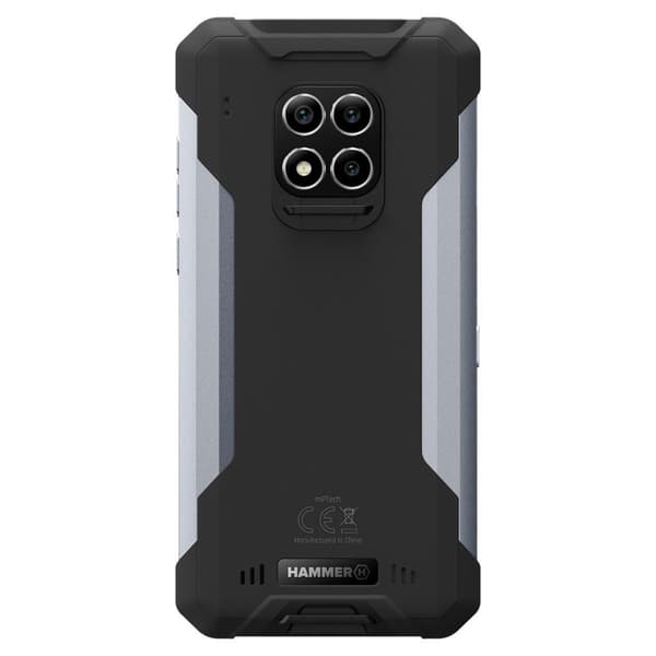 Hammer Construction | Silver | 6 " | IPS | 1080 x 2160 pixels | Mediatek | G85 | Internal RAM 6 GB | 128 GB | microSD | Dual SIM | Nano SIM | 3G | 4G