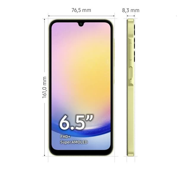 Samsung® | Galaxy A25 5G (128GB) - Yellow