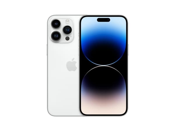Apple iPhone 14 Pro Max - 5G smartphone - dual-SIM / Internminne 128 GB - OLED-skärm - 6.7" - 2796 x 1290 pixels (120 Hz) - 3 st. bakre kameror 48 MP
