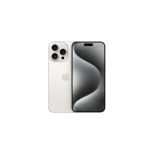 Apple iPhone 15 Pro Max 512GB 6.7" White Titanium ITA MU7D3QL/A Titaani, Valkoinen