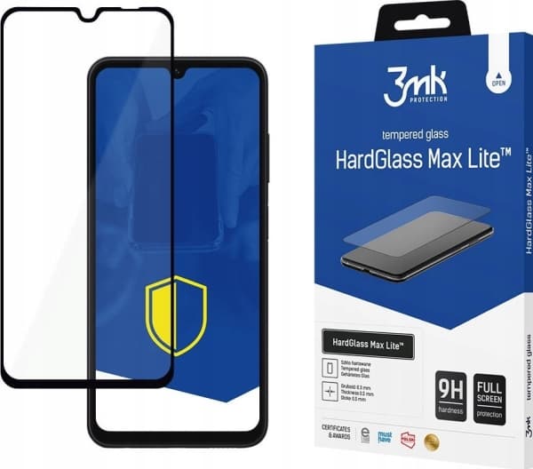 3MK HardGlass Max Lite, Galaxy A05s, 1 stykker
