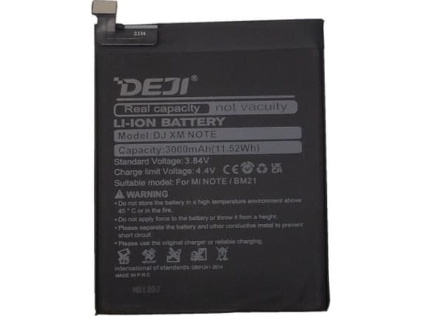 XIAOMI Mi Note Extra Digital -akku