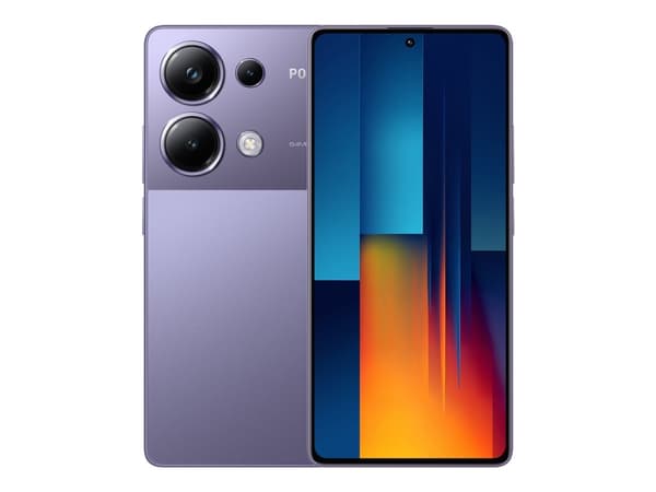 Xiaomi POCO M6 Pro - 4G smarttelefon - dobbelt-SIM - RAM 12 GB / Internminne 512 GB - microSD slot - OLED-display - 6.67" - 2400 x 1080 piksler (120