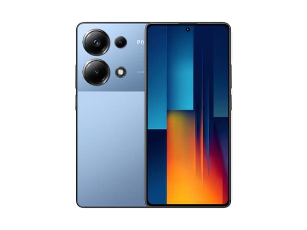 Xiaomi POCO M6 Pro - 4G pekskärmsmobil - dual-SIM - RAM 12 GB / Internminne 512 GB - microSD slot - OLED-skärm - 6.67" - 2400 x 1080 pixlar (120 Hz)