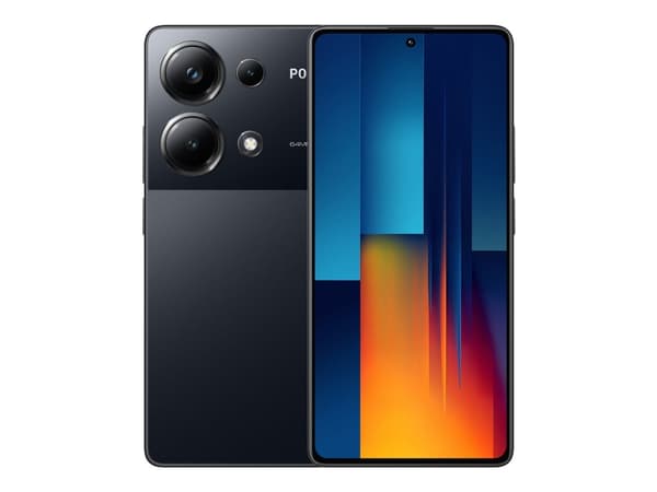 Xiaomi POCO M6 Pro - 4G pekskärmsmobil - dual-SIM - RAM 8 GB / Internminne 256 GB - microSD slot - OLED-skärm - 6.67" - 2400 x 1080 pixlar (120 Hz) - Svart