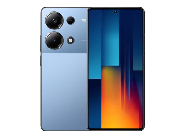 Xiaomi POCO M6 Pro - 4G älypuhelin - dual-SIM - RAM 8 GB / Sisäinen muisti 256 GB - microSD-korttipaikka - OLED-näyttö - 6,67" - 2400 x 1080 pikseliä Sininen