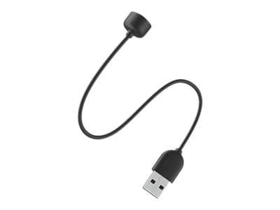 Xiaomi - Kun lade-kabel - USB hann - 40 cm - for Xiaomi Mi Smart Band 7 Sort