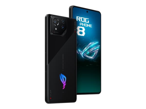 ASUS ROG Phone 8 - 5G pekskärmsmobil - dual-SIM - RAM 12 GB / Internminne 256 GB - 6.78" - 2448 x 1080 pixlar - 3 st. bakre kameror 50 MP, 13 MP, 32