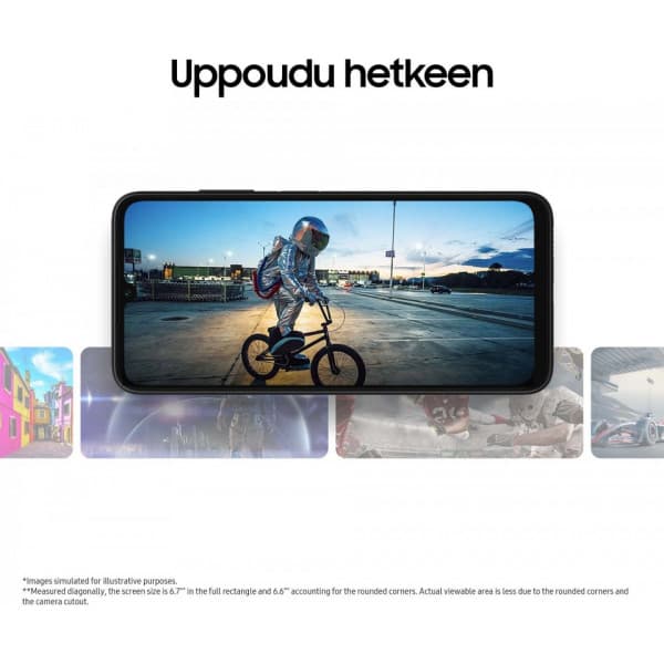 Samsung Galaxy A05s -puhelin, 64/4 Gt, musta