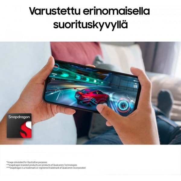Samsung Galaxy A05s -puhelin, 64/4 Gt, musta