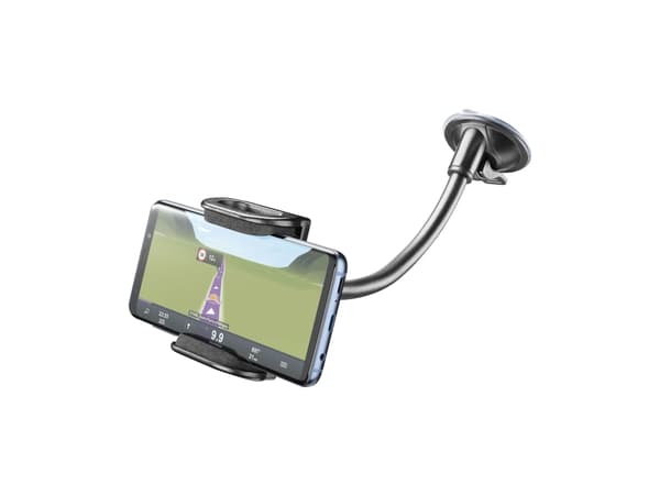 Cellularline 8018080332326, Mobiltelefon / smartphone, Passiv hållare, Bil, inomhus, Svart Svart