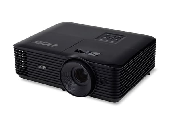 Acer X119H - DLP-projektori - kannettava - 3D - 4000 ANSI lumenia - SVGA (800 x 600) - 4:3 musta