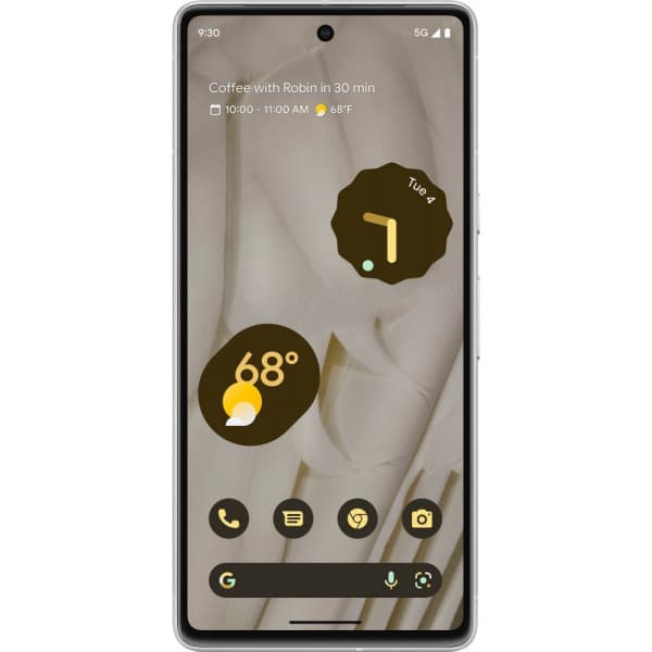 Google Pixel 7 5G -puhelin, 128/8 Gt, Snow