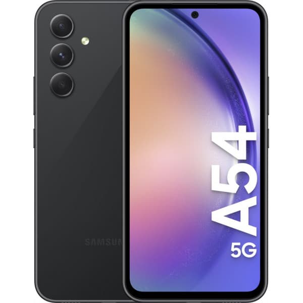 Samsung Galaxy A54 5G Enterprise Edition -telefon, 128/8 Gt, svart grafit