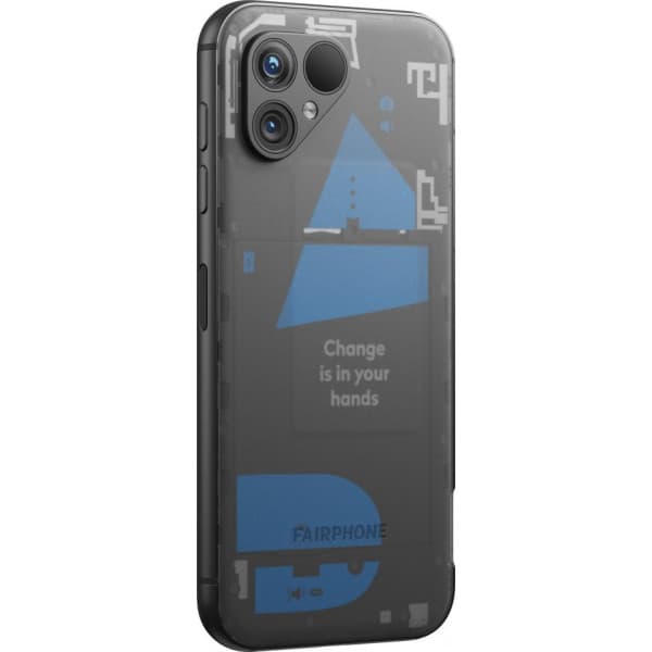 Fairphone 5 5G -telefon, 256/8 Gt, transparent