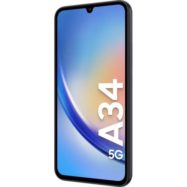 Samsung Galaxy A34 5G Enterprise Edition-telefon, 128/6 GB, sort