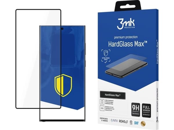 3MK HardGlass Max, Galaxy S24 Ultra, 1 stk