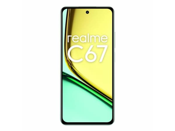 realme C C67, 17,1 cm (6.72"), 6 GB, 128 GB, 102 MP, Android 13, Grønn