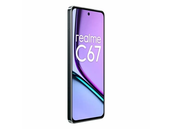 realme C67, 17,1 cm (6.72"), 6 GB, 128 GB, 102 MP, Android 13, Svart