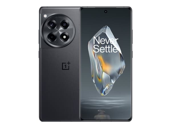OnePlus 12R - 5G pekskärmsmobil - dual-SIM - RAM 16 GB / Internminne 256 GB - OLED-skärm - 6.78" - 2780 x 1264 pixlar (120 Hz) - 3 st. bakre kameror