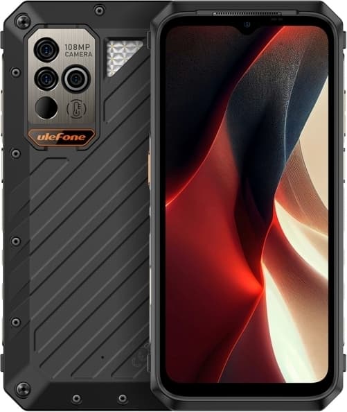 Ulefone Power Armor 18 Ultra 5G -puhelin, 512/12 Gt, musta