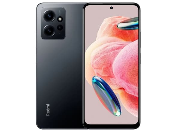 Xiaomi Redmi Note 12 - 4G pekskärmsmobil - dual-SIM - RAM 8 GB / Internminne 256 GB - microSD slot - OLED-skärm - 6.67" - 2400 x 1080 pixlar (120 Hz)