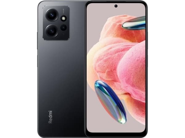 Xiaomi Redmi Note 12 - 4G pekskärmsmobil - dual-SIM - RAM 8 GB / Internminne 256 GB - microSD slot - OLED-skärm - 6.67" - 2400 x 1080 pixlar (120 Hz)