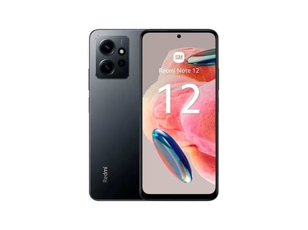 Xiaomi Redmi Note 12 - 4G pekskärmsmobil - dual-SIM - RAM 8 GB / Internminne 256 GB - microSD slot - OLED-skärm - 6.67" - 2400 x 1080 pixlar (120 Hz)