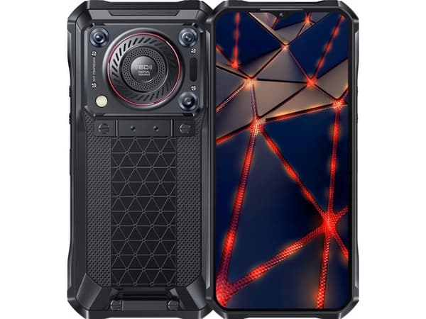 Oukitel WP33 Pro 5G-telefon, 256/24 GB, svart