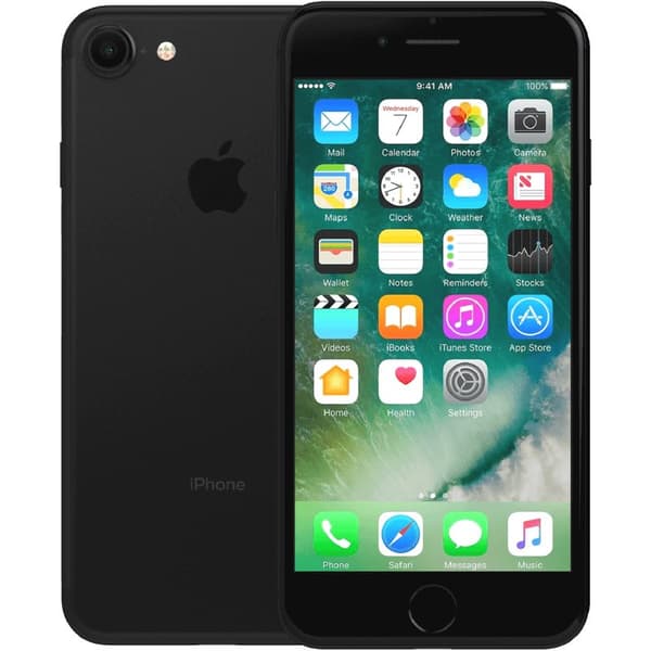 iPhone 7 Black 32 GB Klass B (refurbished)