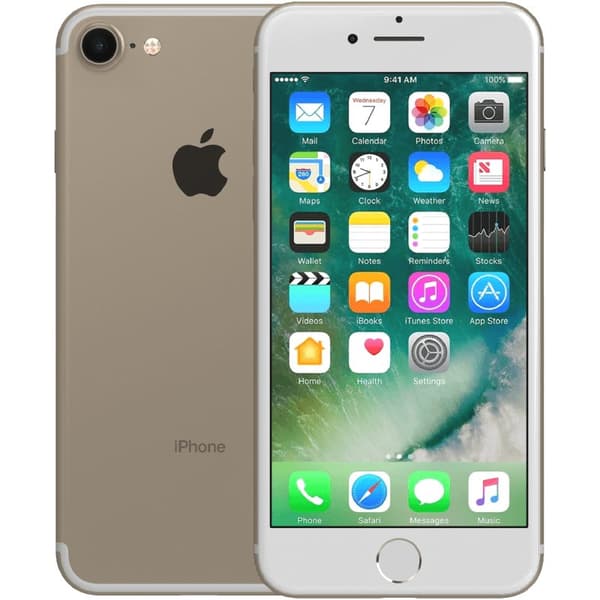 iPhone 7 Gold 32 GB Klass B 100% batteri (refurbished) Guld