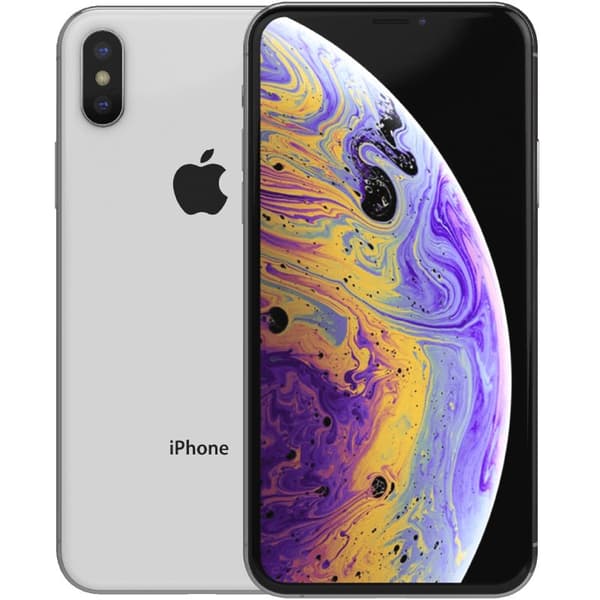 iPhone XS Silver 64 GB Klass B 100% batteri (refurbished) Silver