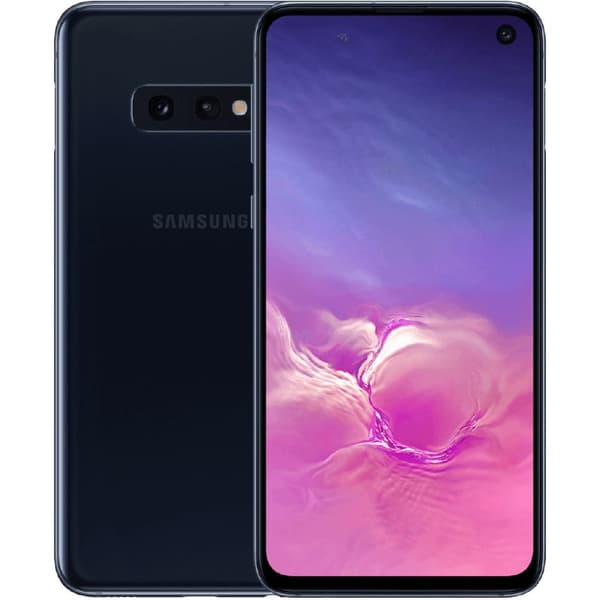 Galaxy S10e Prism Black 128 GB Klass A (refurbished) Svart