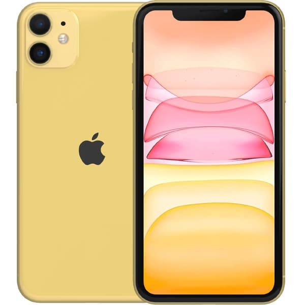 iPhone 11 Yellow 256 GB Klass B 100% batteri (refurbished)