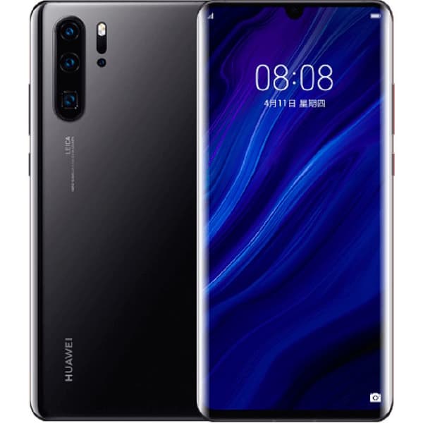 P30 Pro Black 128 GB Klass B (refurbished) Svart