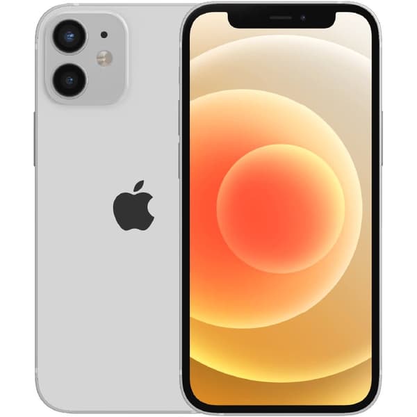 iPhone 12 mini White 64 GB Klass A 100% batteri (refurbished) Vit