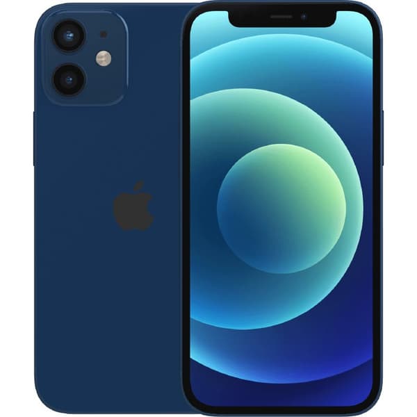 iPhone 12 mini Blue 64 GB Klass C 100% batteri (refurbished)