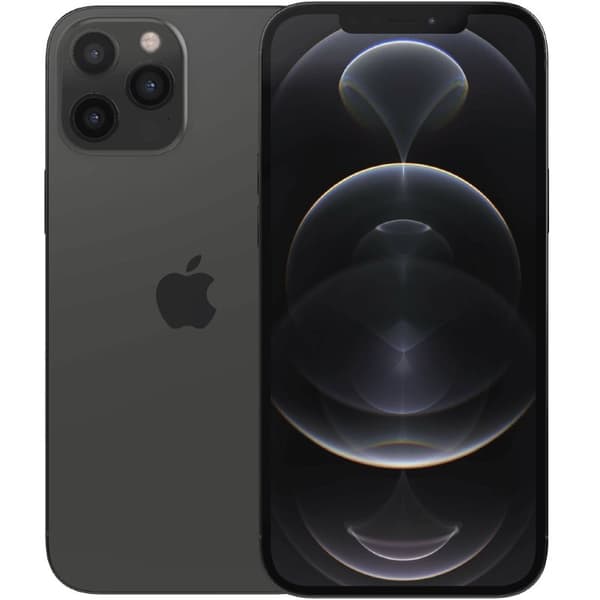 iPhone 12 Pro Max Graphite 128 GB Klass B 100% batteri (refurbished) grafit