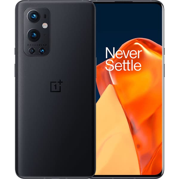 OnePlus 9 Pro Stellar Black 128 GB Klass A (refurbished) Svart