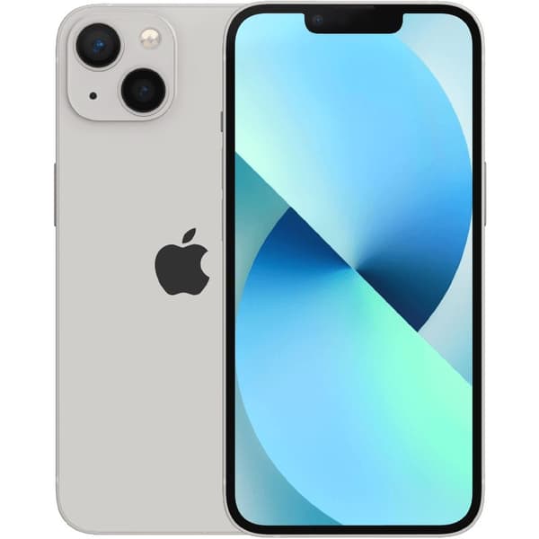 iPhone 13 Starlight 128 GB Klass C (refurbished) Vit