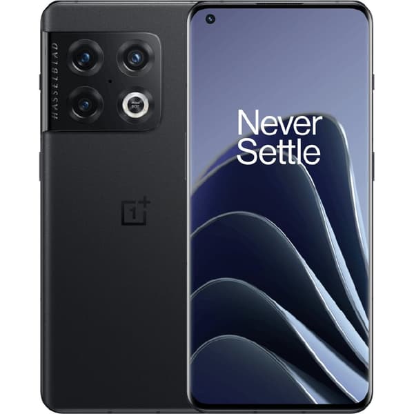 OnePlus 10 Pro Volcanic Black 128 GB Klass A (refurbished) Svart