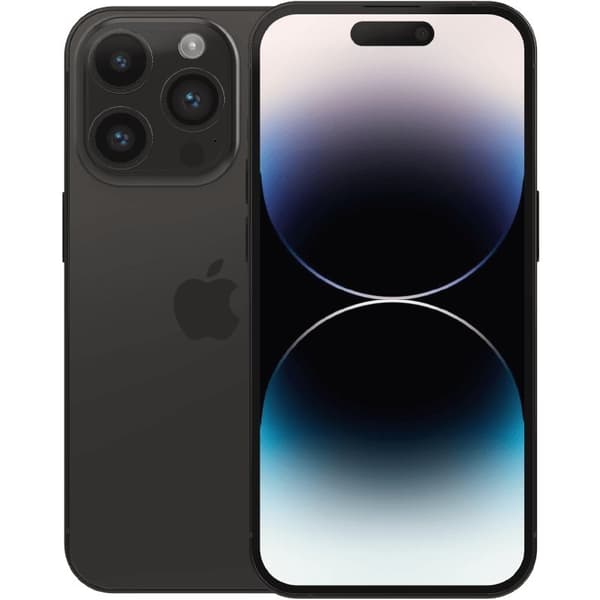 iPhone 14 Pro Space Black 256 GB Klass B (refurbished) Svart