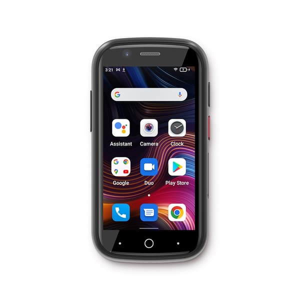 Mini Telefon, Ulåst Global Version, VoLTE Understøttet, Officiel Standard, Sølv, 64G