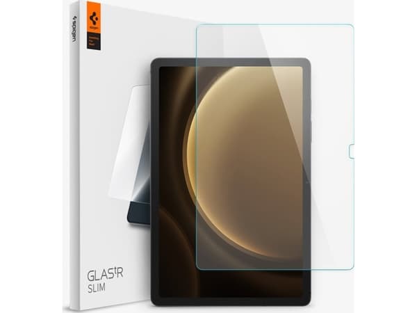 Spigen Glas.tR SLIM, Blank skjermbeskytter, 9H, Herdet glass, 1 stykker