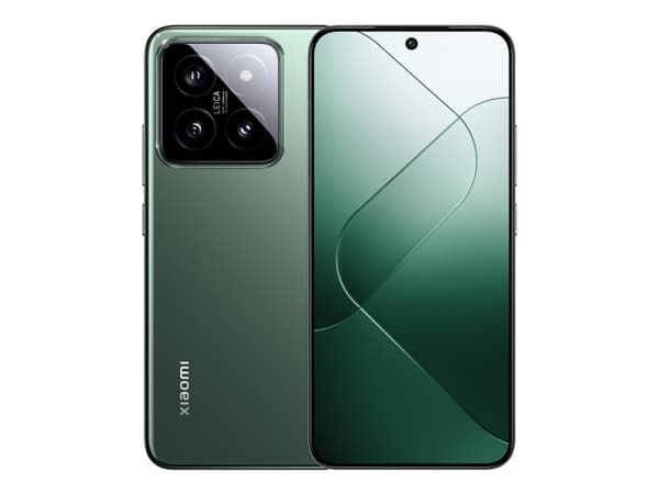 Xiaomi 14 - 5G pekskärmsmobil - dual-SIM - RAM 12 GB / Internminne 512 GB - OLED-skärm - 6.36" - 2670 x 1200 pixlar (120 Hz) - 3 st. bakre kameror 50 Grön