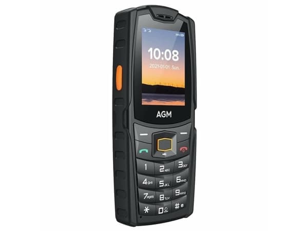 AGM M6, Bar, Dual SIM, 6.1 cm (2.4"), 0.3 MP, 2500 mAh, Black
