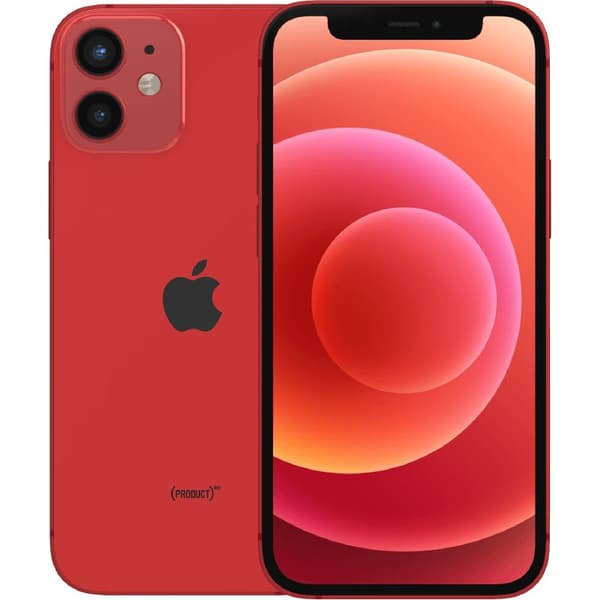 iPhone 12 mini Red 64 GB Klass A (refurbished)