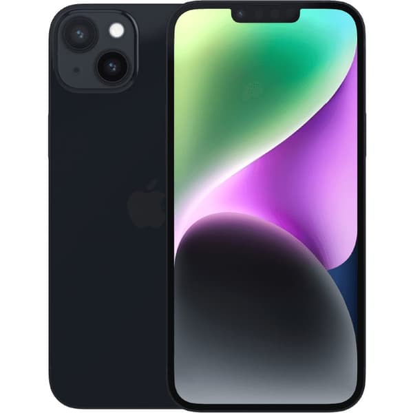 iPhone 14 Plus Midnight 128 GB Klass A (refurbished) Svart