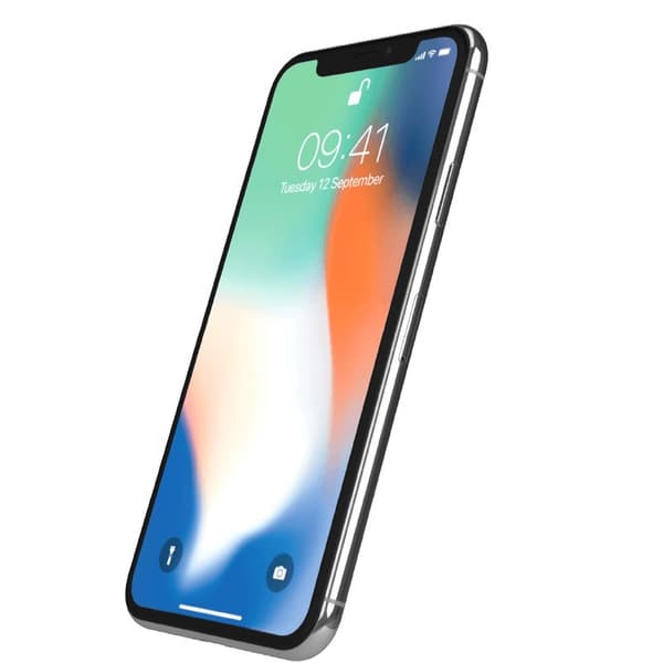 iPhone X Silver 64 GB Klass B (refurbished)