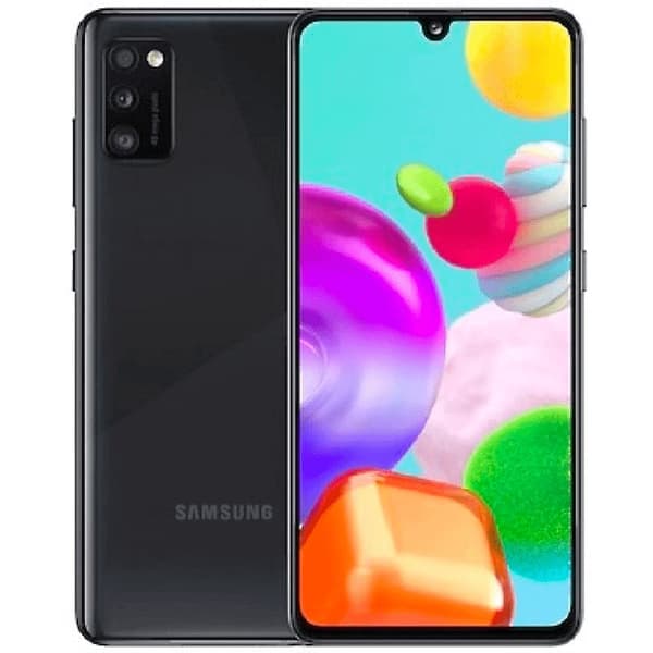 Galaxy A41 Prism Crush Black 64 GB Klass B (refurbished) Svart